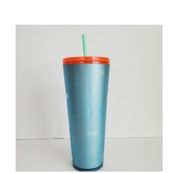 NEW Starbucks Back to School Emoji Soft Touch Iridescent Tumbler - Picture 3 of 6